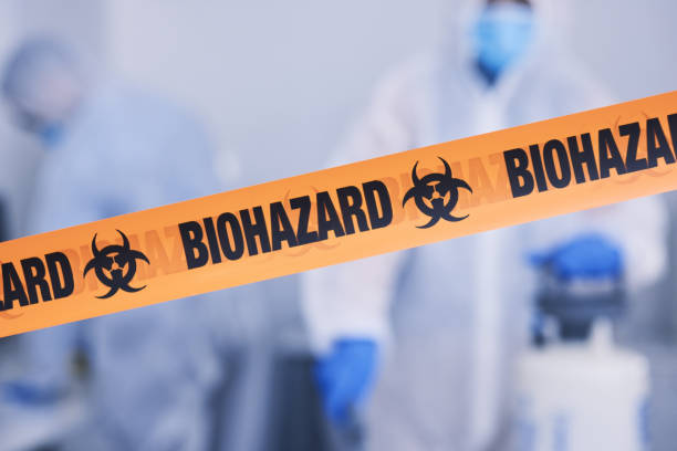 Professional Biohazard Cleanup technician working in Ballico, CA